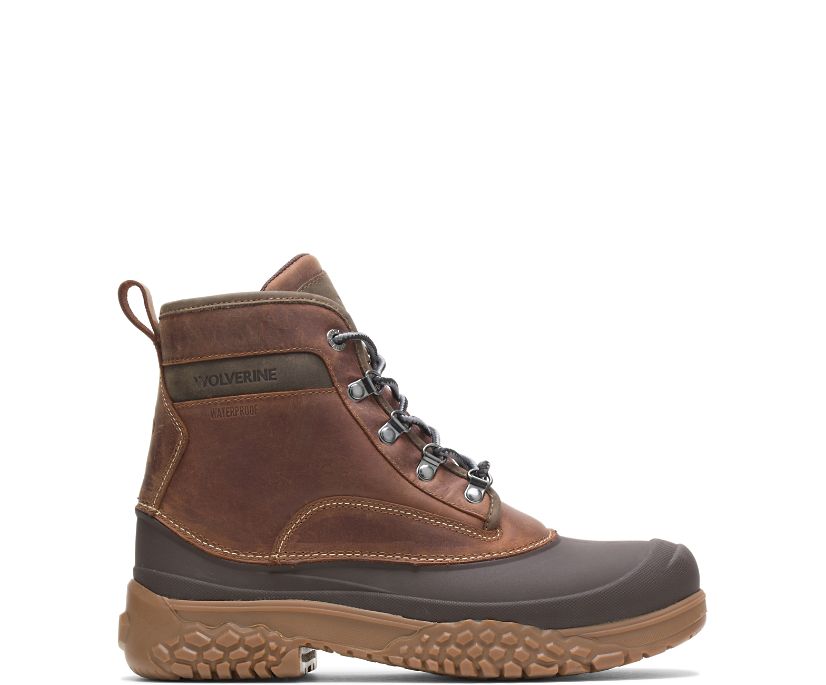 Bottes de Travail Wolverine Yak Insulated 6" Homme - Marron (EDN681043)